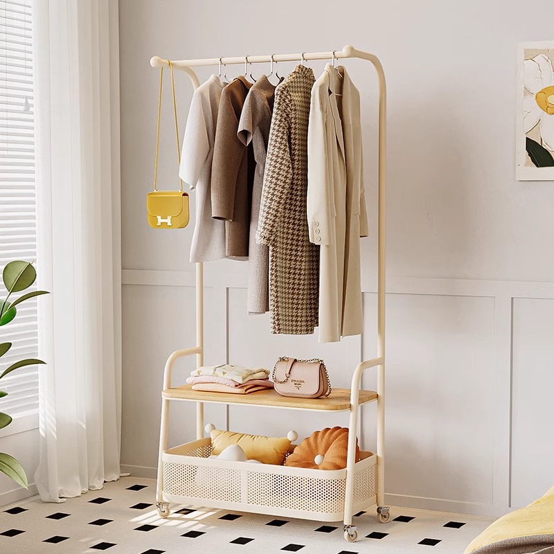 衣帽架家用轻奢落地衣架衣服收纳