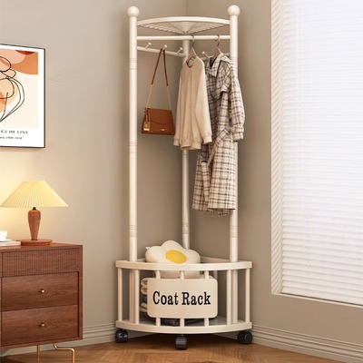 转角衣帽架可移动不占地挂衣架