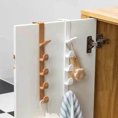 Cabinet and wardrobe door hooks, no-drilling required, stora