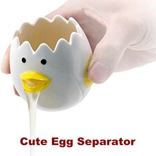 Egg Separator Ceramics Vomiting Chicken Yolk White