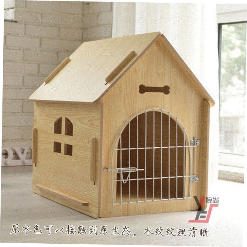 dog house outdoor indoor kennel wood doghouse cat litter d