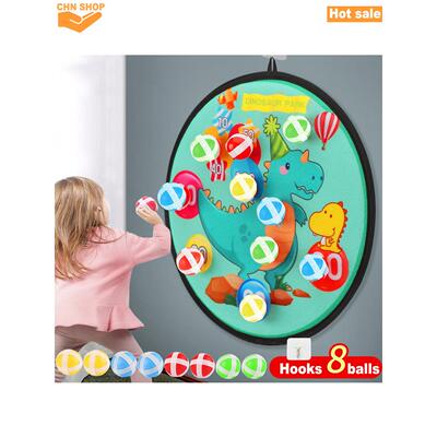Soft Sticky Ball Dartboard Set Children Target Toys for Kids