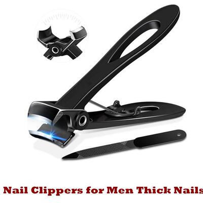 Nail Clippers for Men Thick Nails Large Toenail Clippers