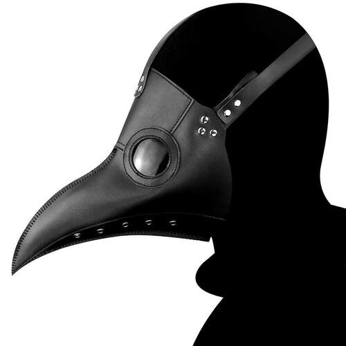 Halloween plague doctor mask cosplay holiday mask面具