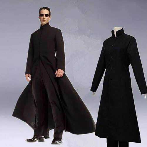 Matrix Cosplay Customised Black Cosplay Costume Neo rench Co