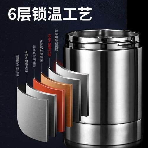 Lunch Box 304 Stainless Steel Insulated Lunch Box Braised Ca