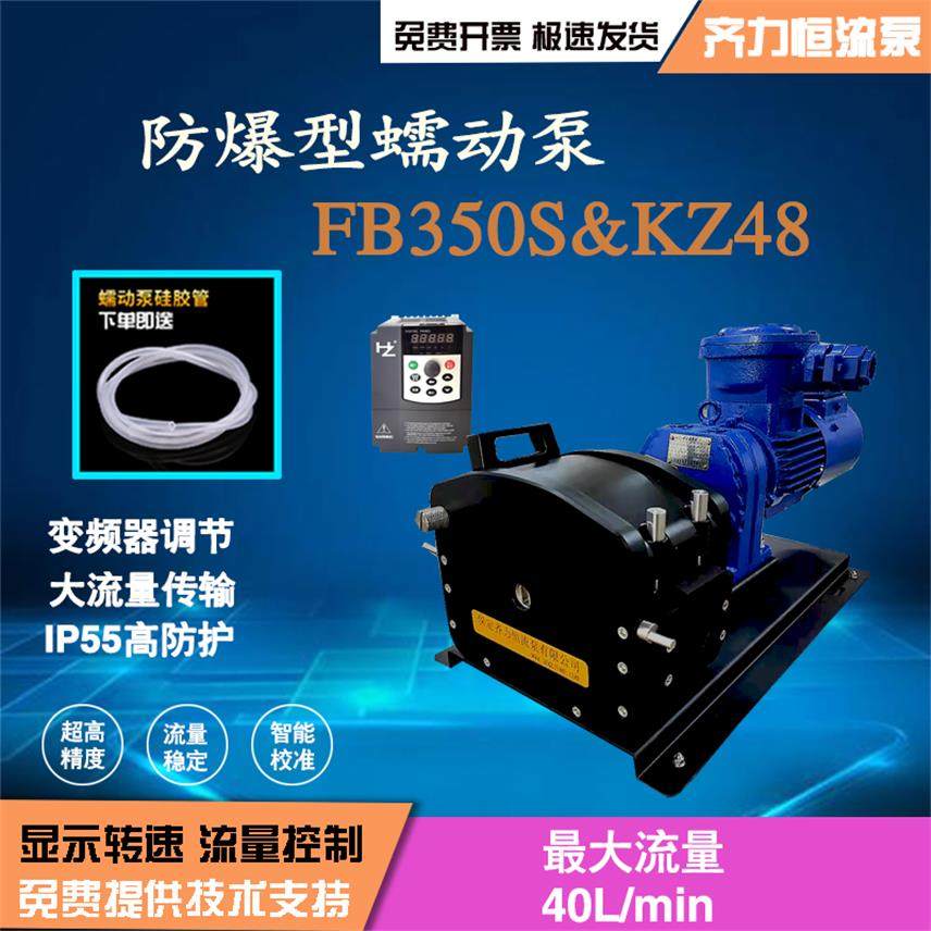 齐力大流量传输蠕动泵高精度防爆