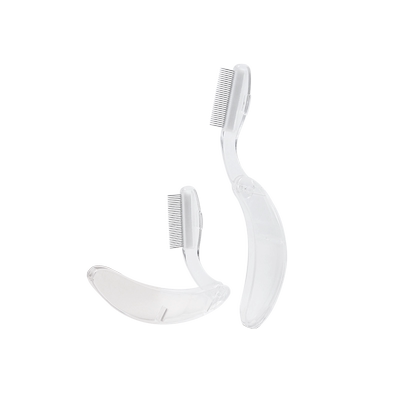 极细头便携可折叠小睫毛梳理刷