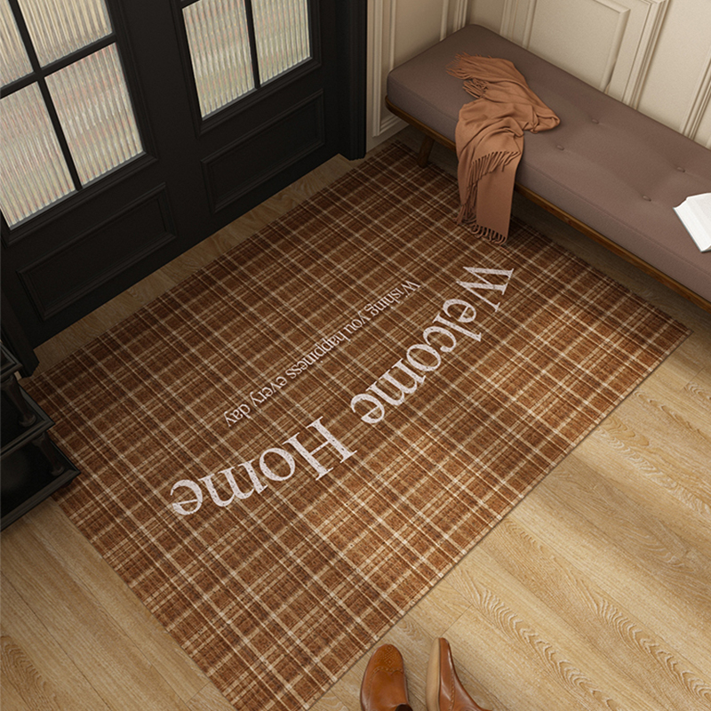 美式复古风耐脏防滑除尘蹭土地垫
