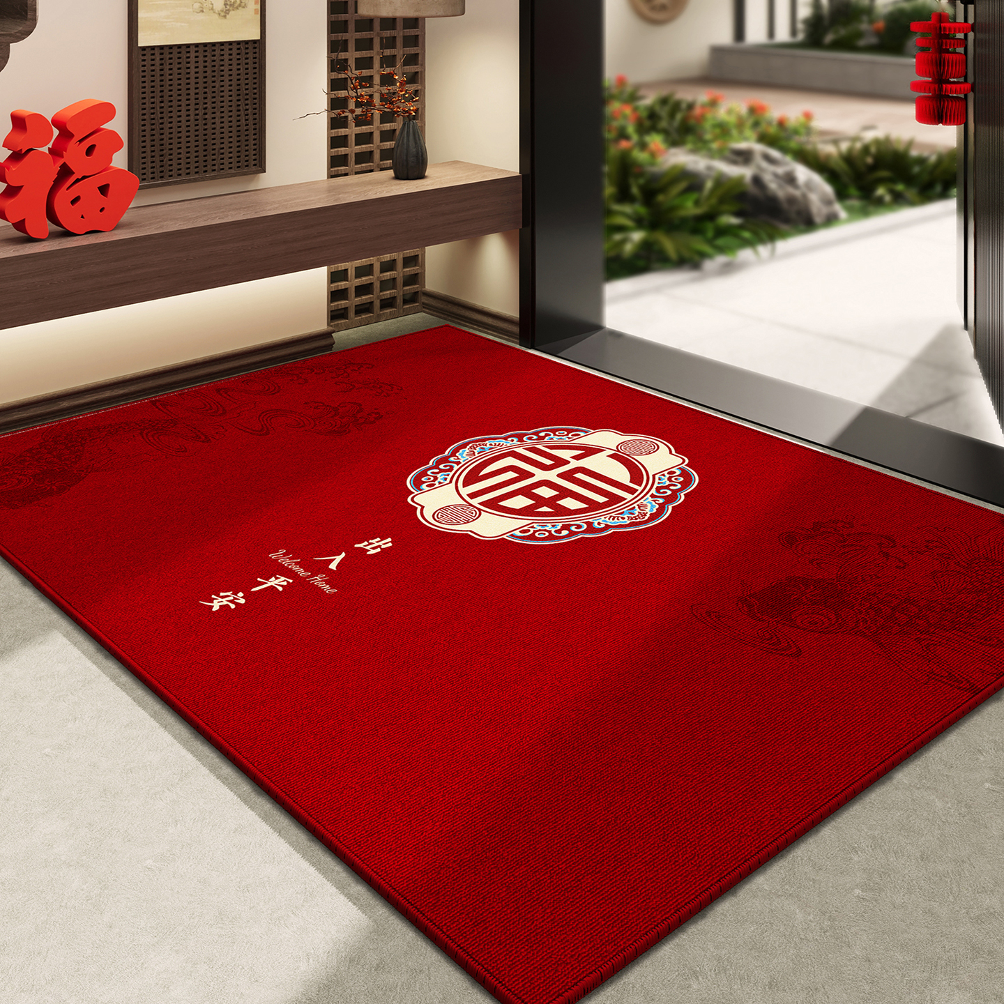 【升级款】臻丝钻绒乔迁入户地垫