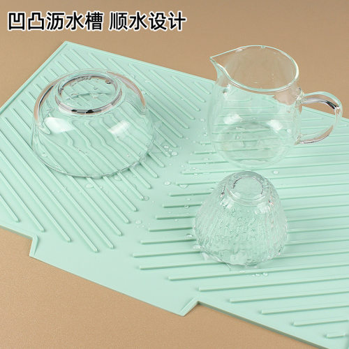硅胶厨具沥水垫厨房餐速