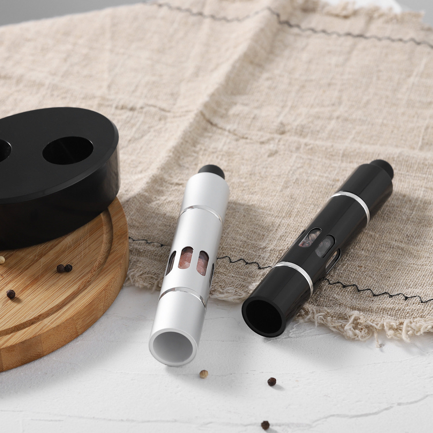 现货胡椒研磨器家用铝合