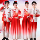 元 旦中小学生合唱演出服儿童红歌比赛朗诵礼服男女童爱国表演服