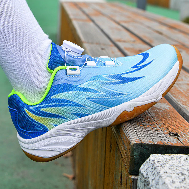 超轻跑鞋减震专业羽毛球鞋儿童秋季运动鞋体育学生跑步训练
