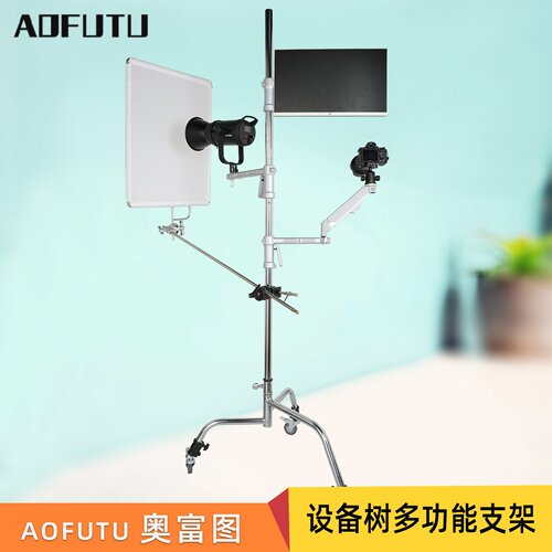相机升降俯拍可移动三脚架