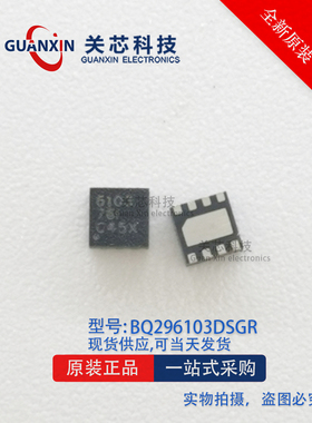 TI德州 电源芯片BQ296103DSGR  BQ296103 WSON8