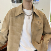 欧美小众设计双层链条项链男ins潮冷淡风嘻哈个性 锁骨链钛钢饰品