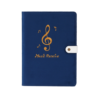 双绒面乐谱收纳册曲谱收集册钢琴谱吉他小提琴演奏会展示合唱团歌曲本子透明活页夹音乐课琴房教学可改谱收藏