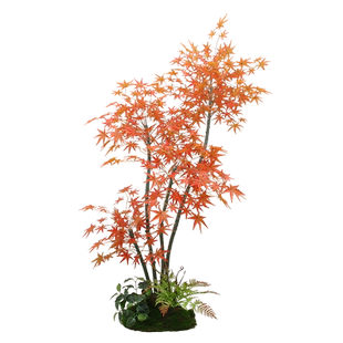 仿真绿植高端轻奢吊钟仿生植物装饰室内客厅大型落地假盆栽红枫树