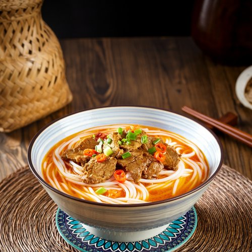 懒人速食米粉家门巷常德麻辣牛肉粉湖南正宗鲜湿圆粉宿舍夜宵早餐