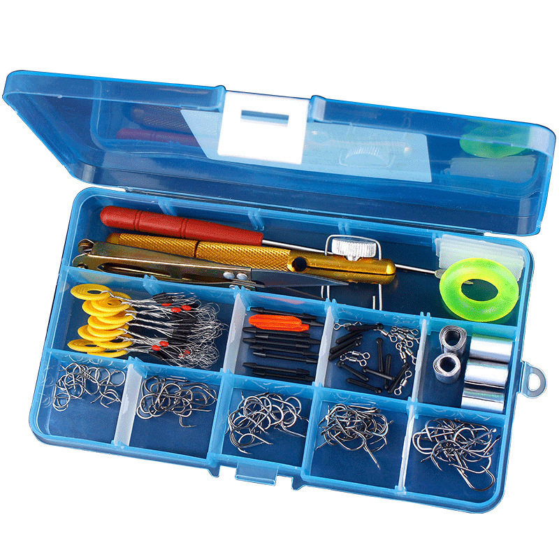 渔之源鱼钩套装全套鱼具大全渔具用品鱼钓盒钓鱼钩散装鱼线小配件