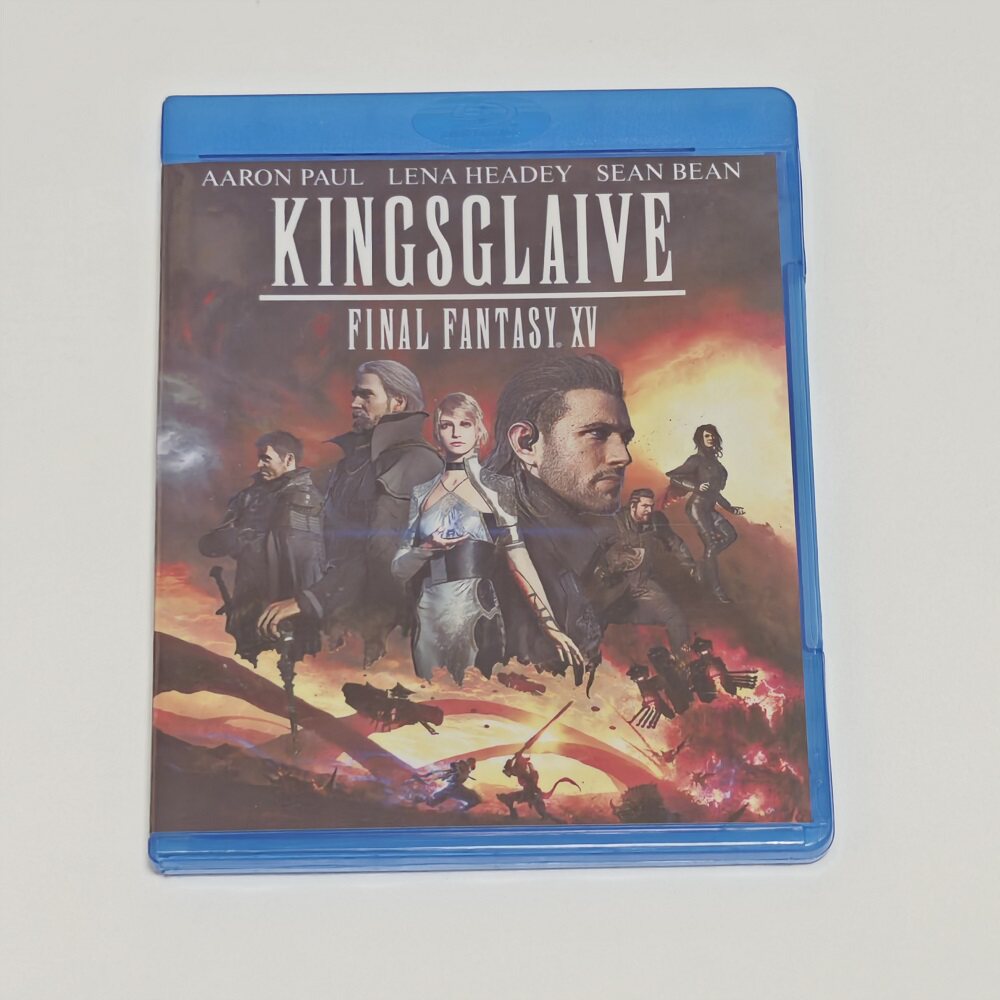 蓝光BD碟盒 最终幻想15 王者之剑 动画光盘 盒