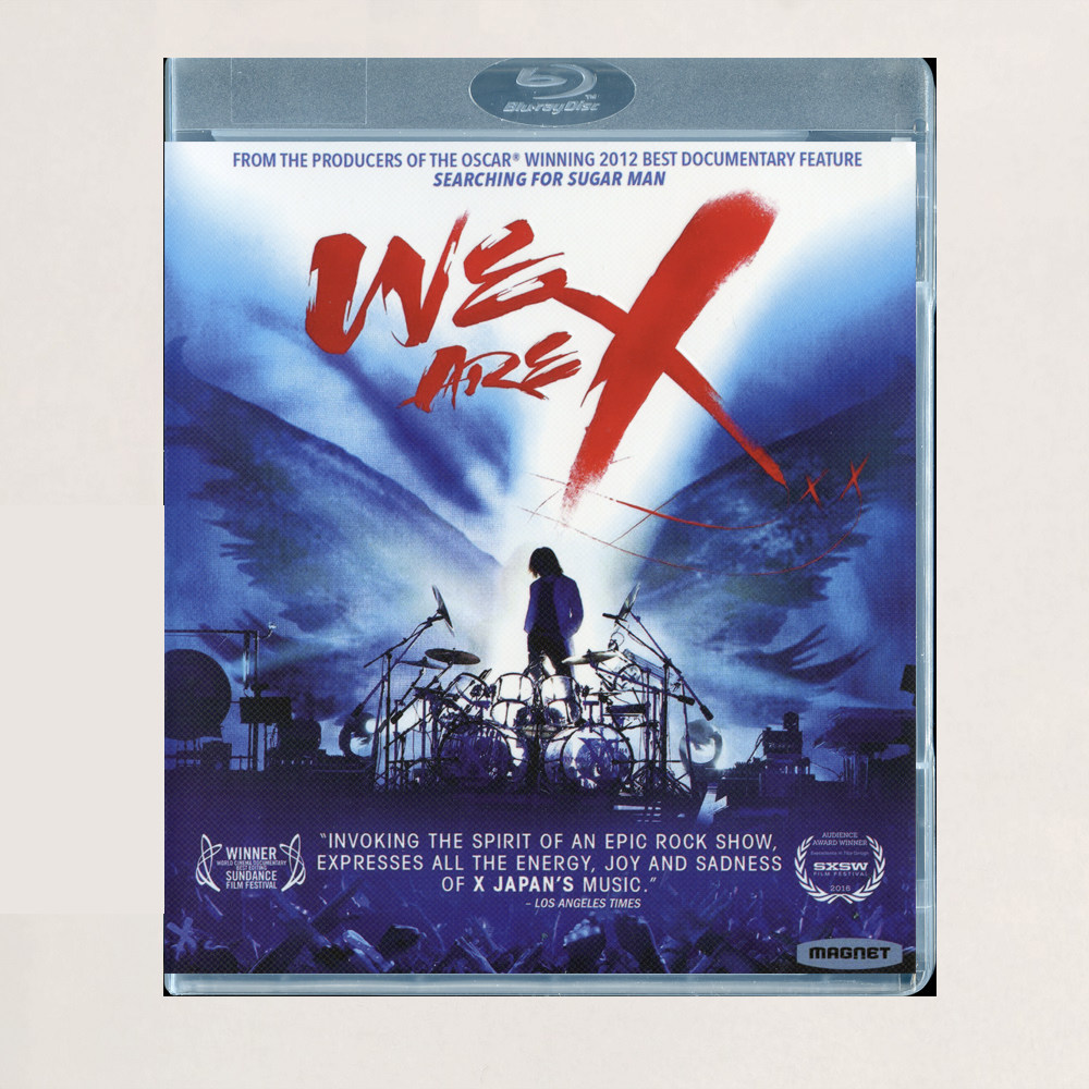 蓝光BD碟盒 X JAPAN WE ARE X 我们是X 演唱会光盘 盒