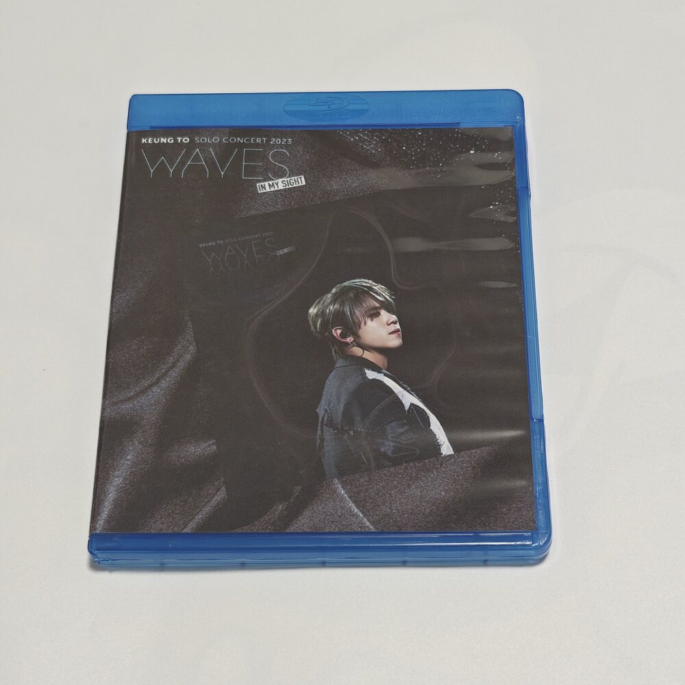 蓝光BD碟盒 姜涛 Waves In My Sight Solo Concert 演唱会光盘 盒