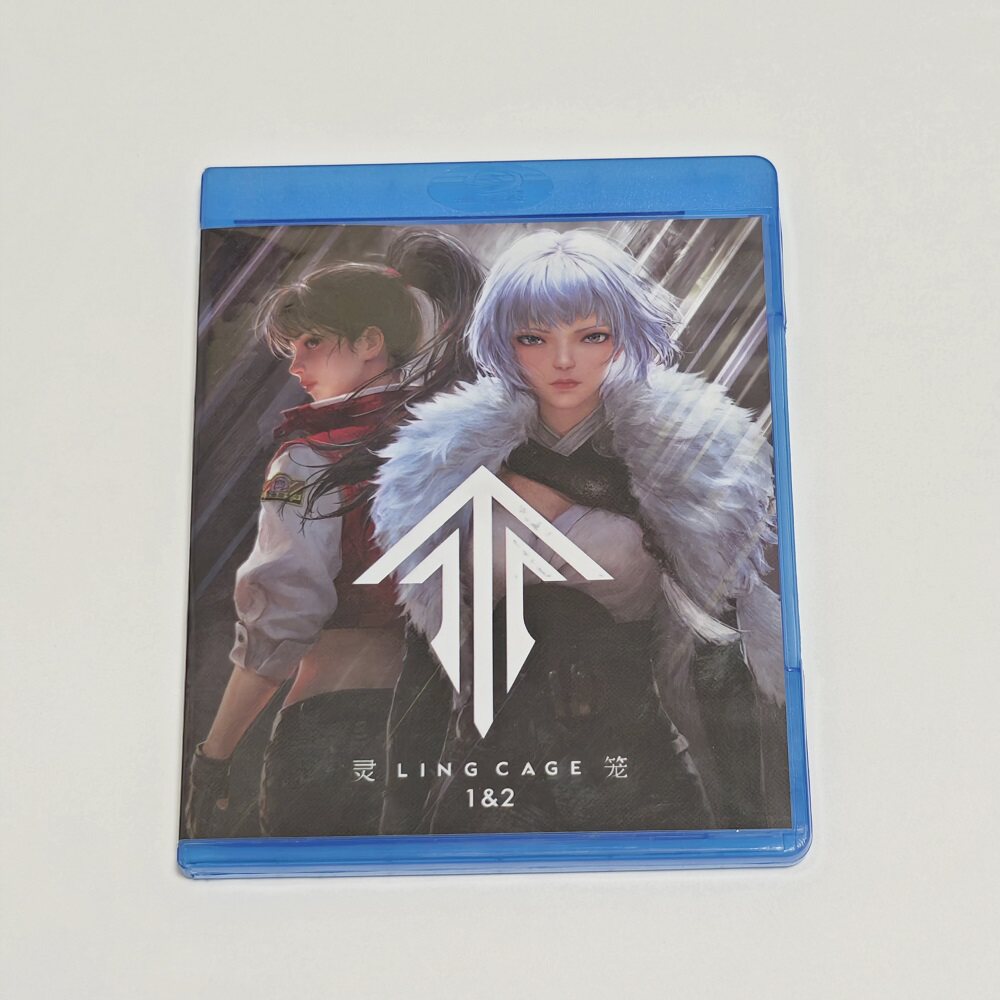 蓝光BD碟盒 灵笼 1+2季 动画光盘 盒