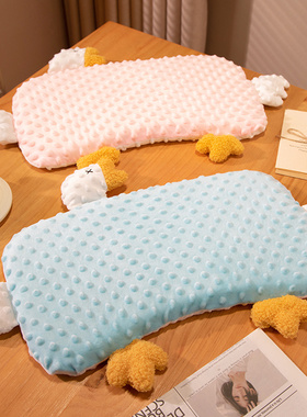 儿童枕头1一3岁6以上4豆豆枕夏季枕套幼儿园宝宝睡觉专用四季通用