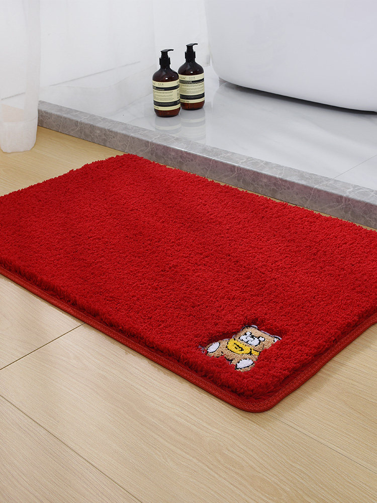 防滑地垫浴室厕所卫生间吸水门垫家用卧室床边速干保暖脚垫子地毯,居家布艺,家用脚垫,淘宝优惠券,粉丝福利购,淘宝优惠卷