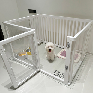 宠物围栏狗笼中型小型犬狗狗豪华别墅狗窝室内栅栏防护栏一室一厅