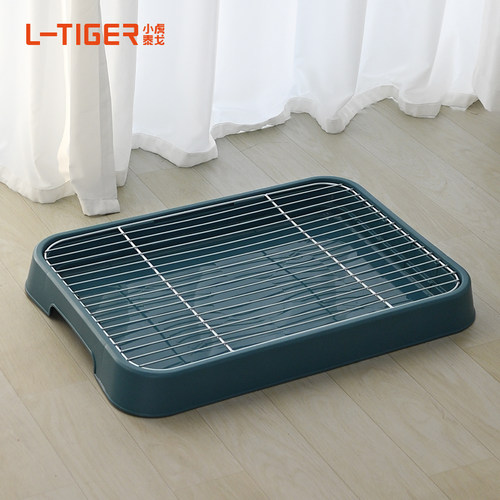 超大狗厕所宠物狗专用防踩屎狗砂盆加大号尿盆大型小型犬大小便盆