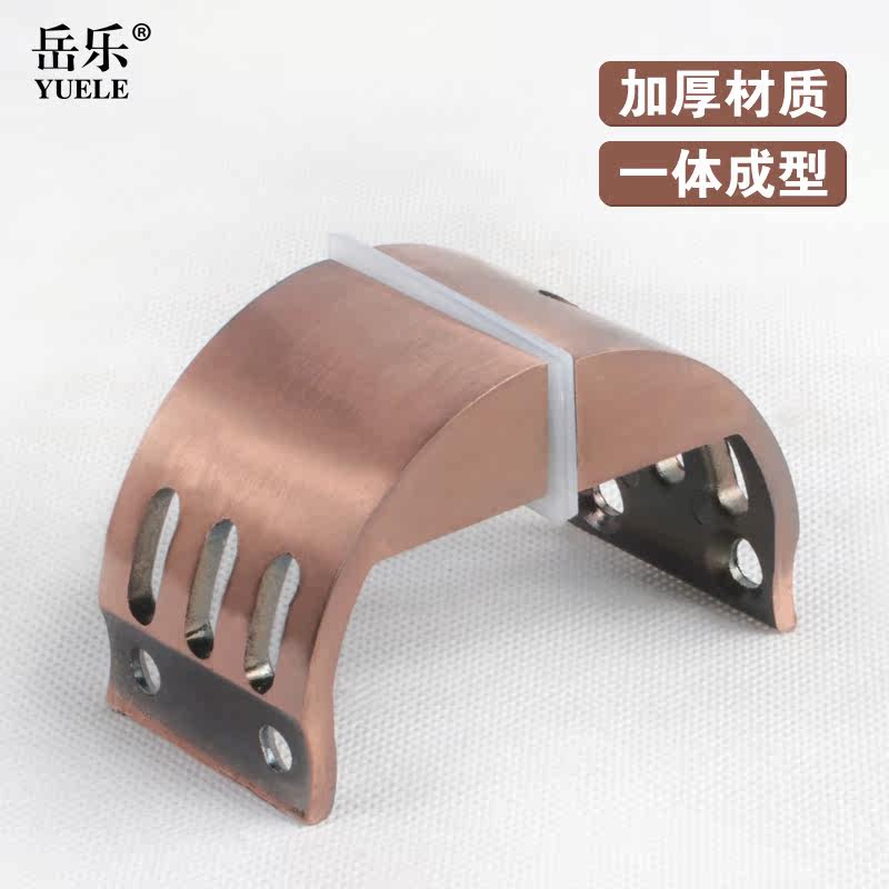 红古铜门把手配件加厚图片