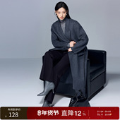 磨毛保暖长裤 三彩丽雪leisure2025冬季 修身 显瘦微喇裤 新款 休闲裤