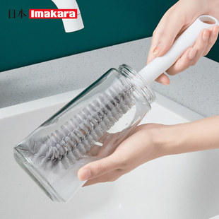 咖啡机专用清洁刷子洗杯子神器奶瓶刷长柄保温水壶破壁机清洗刷子