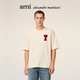 Ami 钩针编织爱心休闲短袖 Paris男女同款 钩针ADC宽松T恤