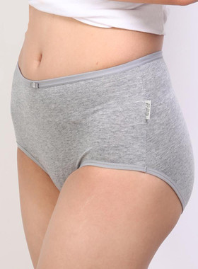 新姿态1108女士莱卡棉胖mm加大码中腰大版纯棉内裤女式宽松短裤