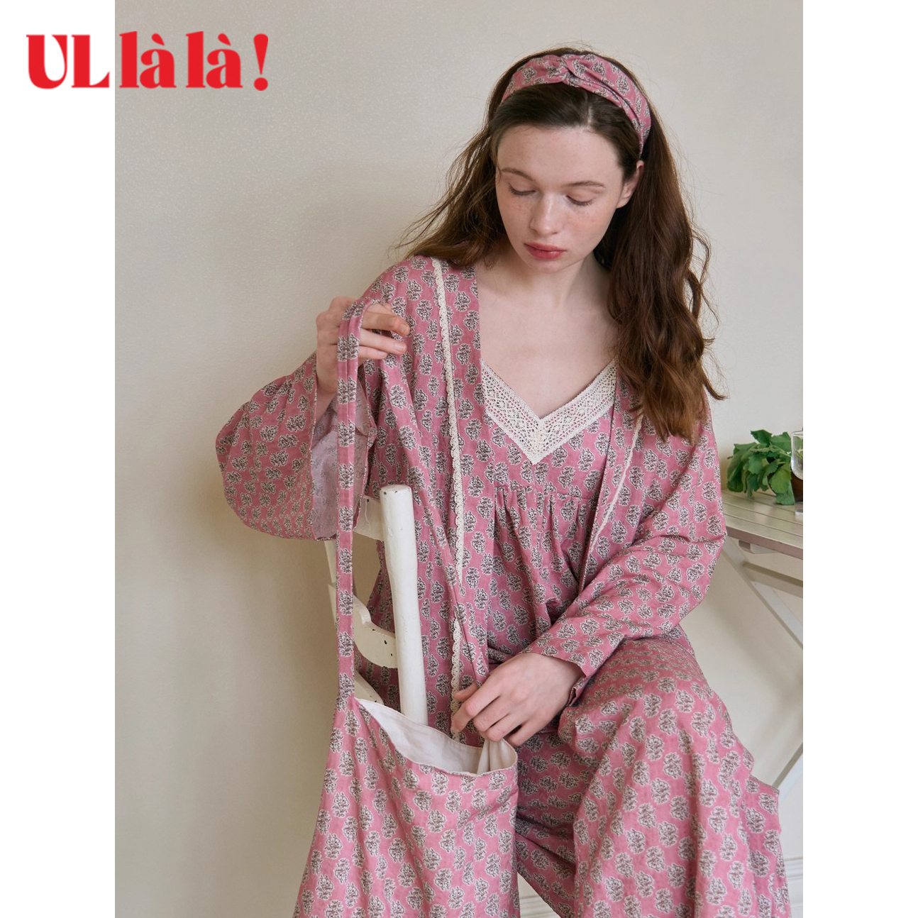 Ullala韩国进口吊带家居服睡衣