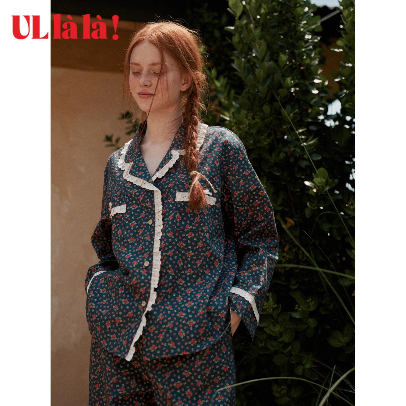 安妮联名乌拉拉秋冬套装家居服