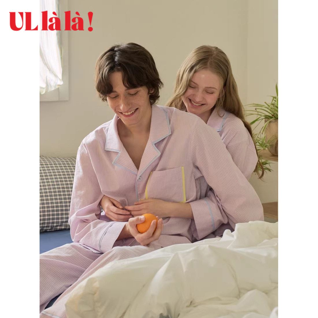 乌拉拉韩版家居服套装春夏薄款图片