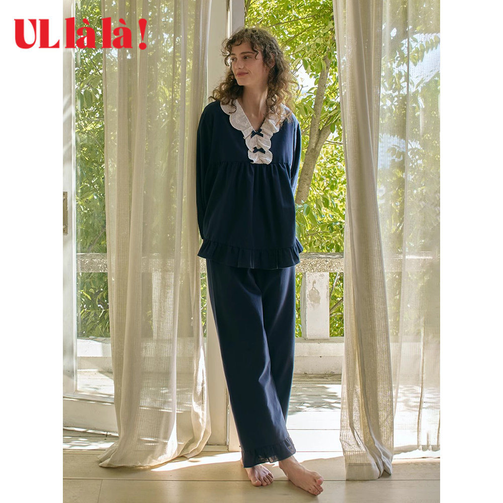 ULLALA女纯棉新款家居服韩国进口