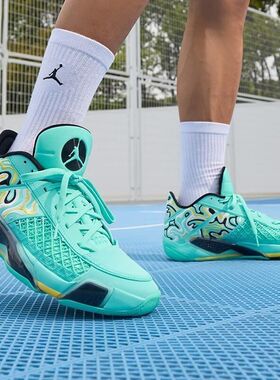 Nike耐克Air Jordan38男女低帮运动透气实战休闲篮球鞋FZ3223-300