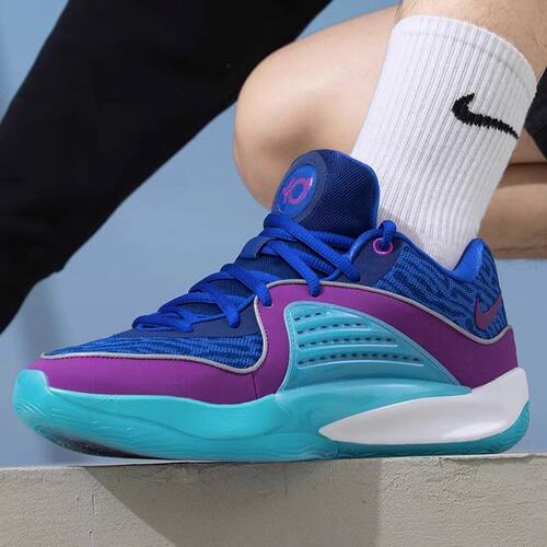 Nike/耐克KD 16杜兰特男子缓震耐磨实战运动休闲篮球鞋DV2916-401