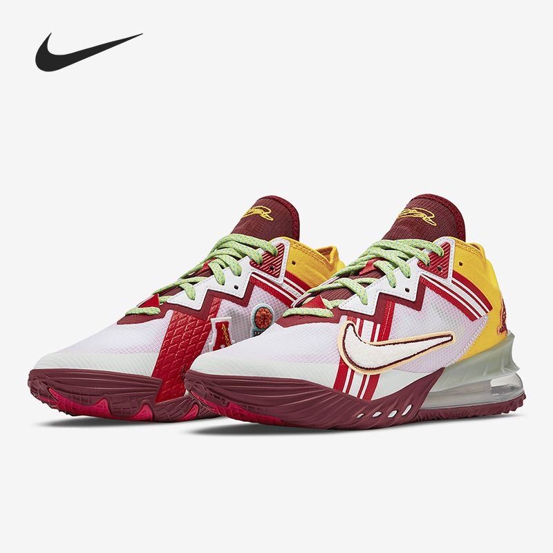 Nike/耐克Lebron詹姆斯18男子运动实战训练缓震篮球鞋CV7564-102