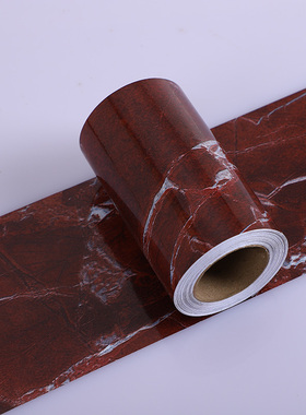 门槛石贴纸自粘防水仿大理石瓷砖入户门红色过门石地贴地板砖遮丑