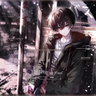 抱盒60张 执行官扭蛋机19期 男生动漫插画头像原创圈 高清无水印