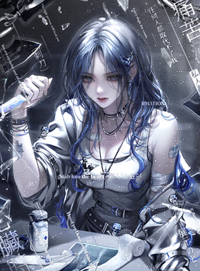 抱盒29张 ennki香啵啵boki直购情侣插画头像扭蛋原创圈高清无水印