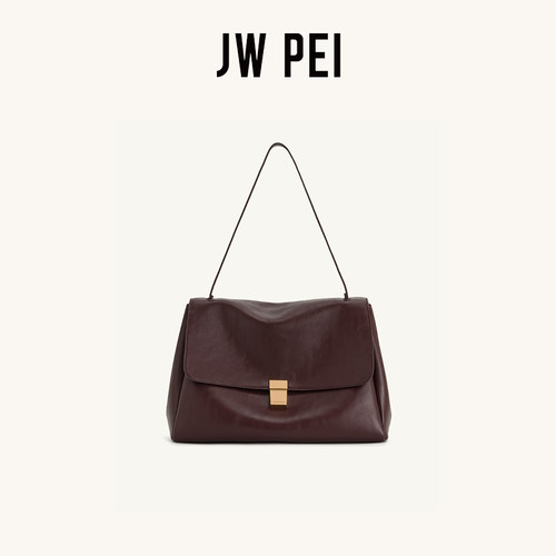 JWPEI翻盖邮差包容量单肩腋下包