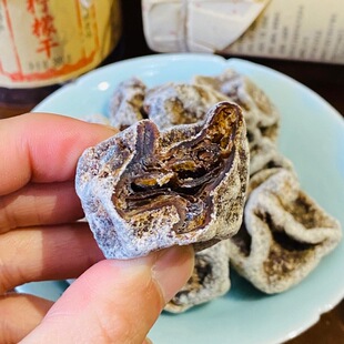 千古府城广东潮州特产甘草柠檬干九制白柠檬干吃泡水咸柠七柠檬粒